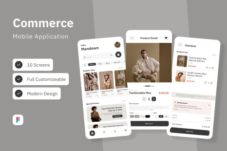 LhoShop - Commerce Mobile App