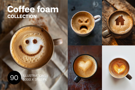 Coffee foam