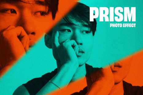 Prismatic Pieces Photo Effect