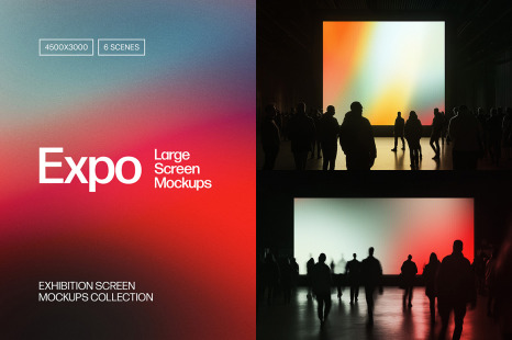EXPO Screen Mockups Collection