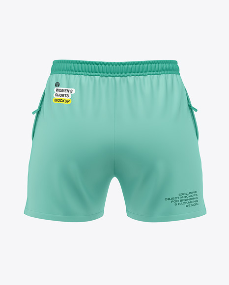 Women&#039;s Shorts Mockup