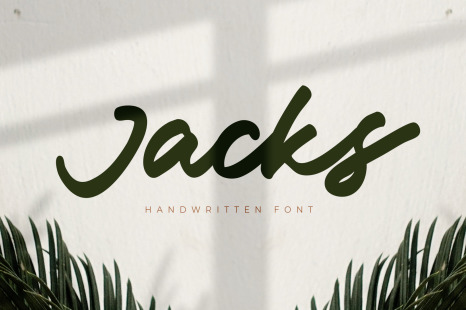 Jacks - Handwritten Font
