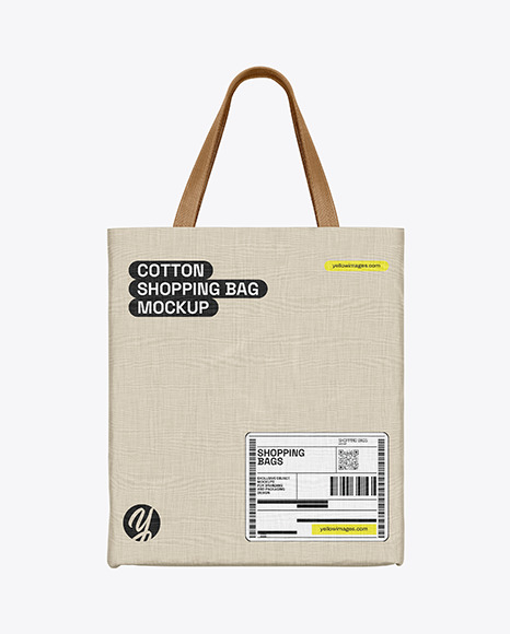 Cotton Shopping Bag Mockup