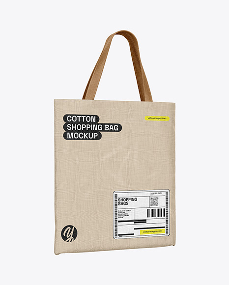 Cotton Shopping Bag Mockup