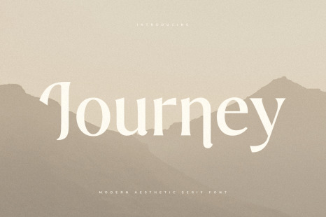 Journey – Modern Aesthetic Serif Font