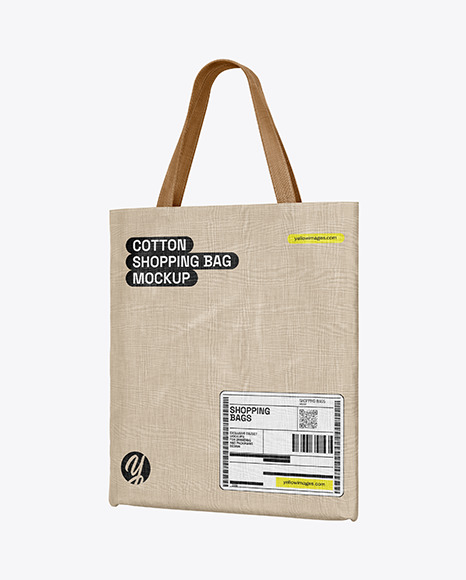 Cotton Shopping Bag Mockup