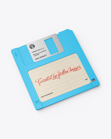 3.5&#034; Floppy Disk Mockup