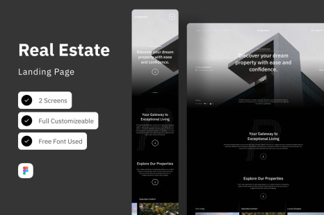 Propertive - Real Estate Landing Page