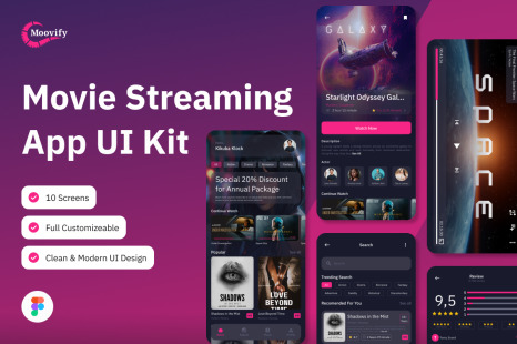 Moovivy - Movie Streaming Mobile App