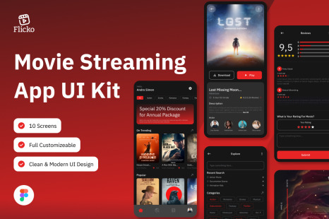Flicko - Movie Streaming Mobile App