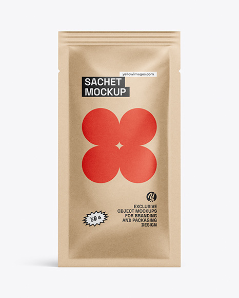 Kraft Sachet Mockup