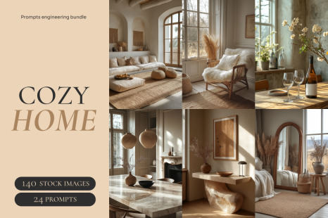 Cozy Home - Midjourney Promptbook