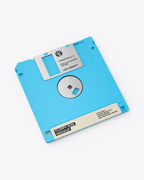 3.5&#034; Floppy Disk Mockup