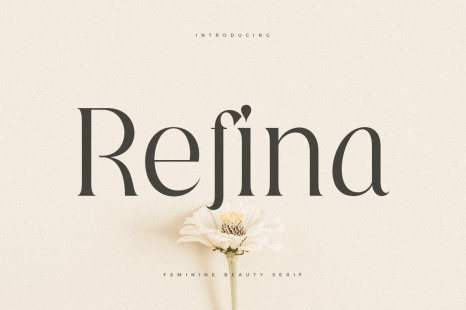 Refina – Feminine Beauty Serif