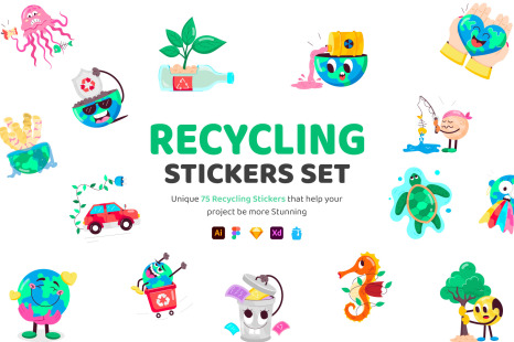 Recycling Stickers