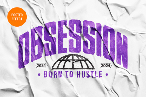 Poster Ink Text&amp;Logo Effect