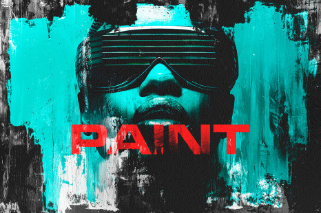 Painting Strokes Photo Effect