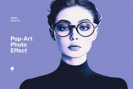 Pop Art Duotone Photo Effect