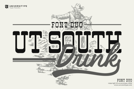 UT South Drink Font Duo