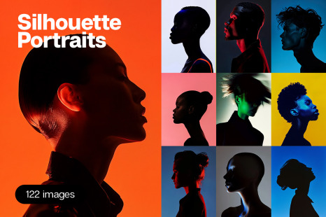 Silhouette Portraits - 122 images