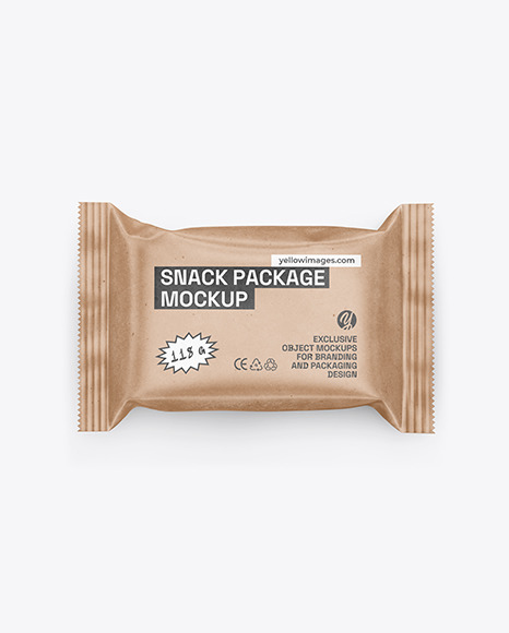 Kraft Snack Package Mockup