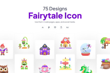 Fairytale and Fantasy Icons Art