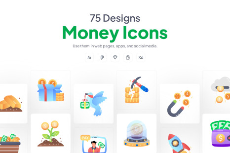 Money and Finance Icon Set