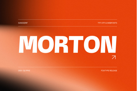 Morton Branding Typeface
