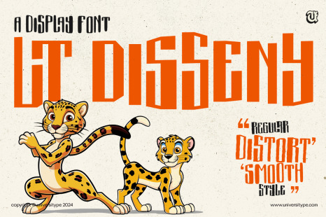 UT Disseny - A Display Font