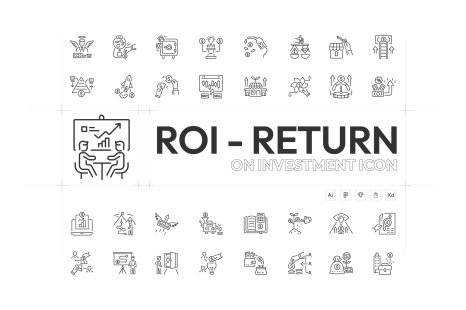 ROI and Revenue Icon Pack