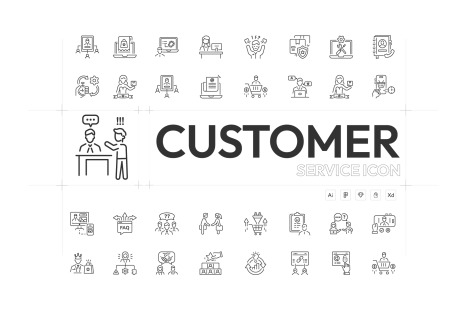 Customer Service Icons