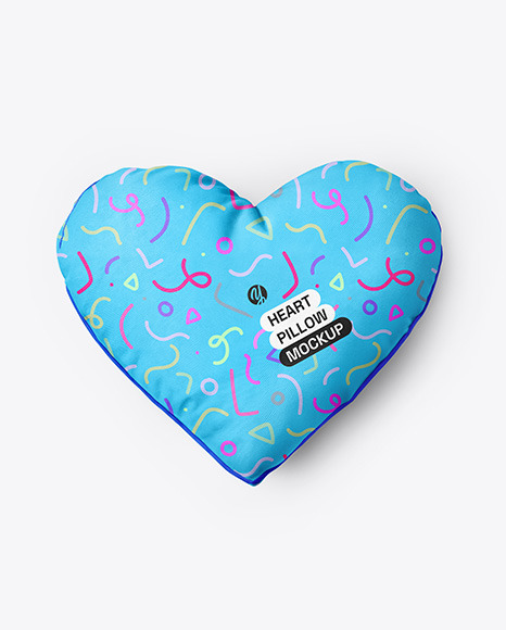 Heart Pillow Mockup