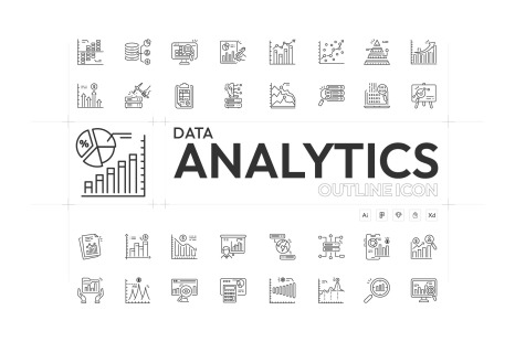 Data Analytics Icons
