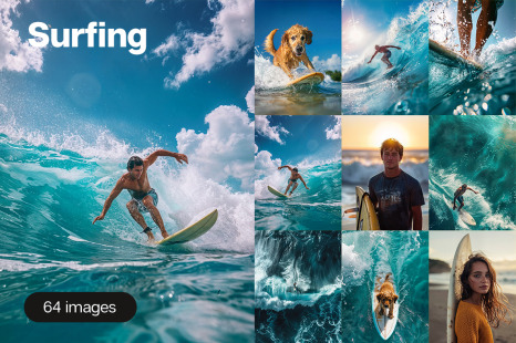 Surfing - 64 images