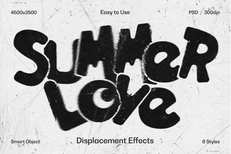 Distortion Text &amp; Logo Effect