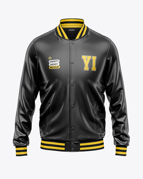 Leather Varsity Jacket