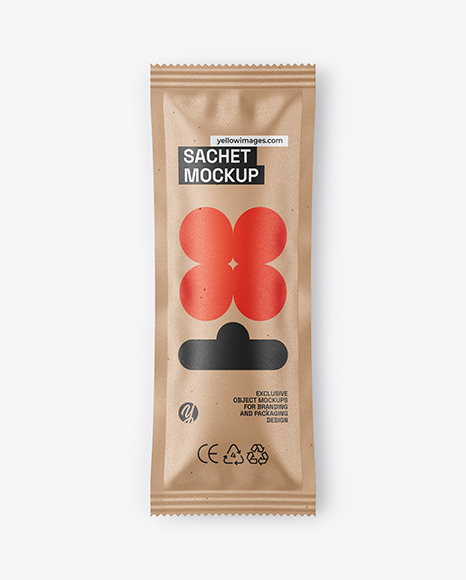 Kraft Sachet Mockup