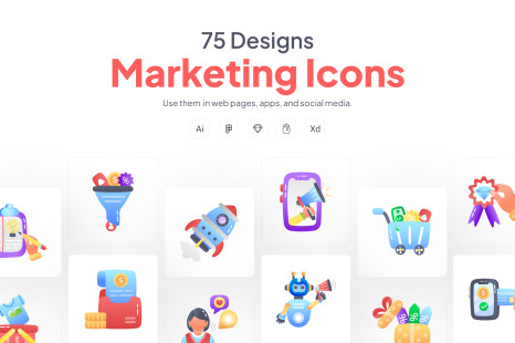 Marketing icons