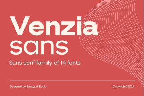 Venzia Sans Family