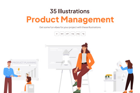 Product Management Illustrations
