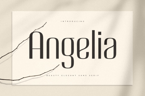 Angelia - Beauty Elegant Sans Serif