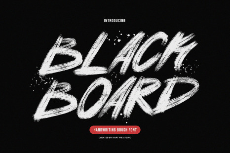 Blackboard | Handwriting Brush Font