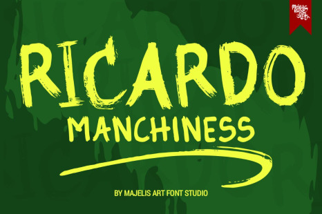 Ricardo Manchiness Font