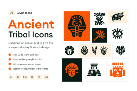 Ancient Tribal Icons