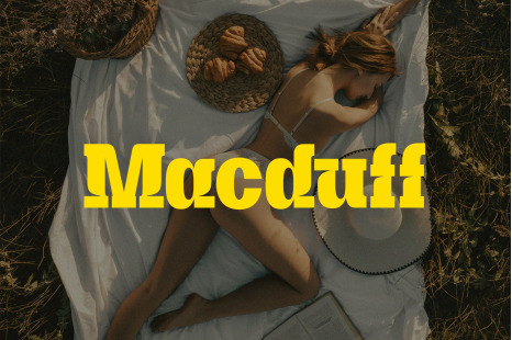 Macduff Decorative Typeface