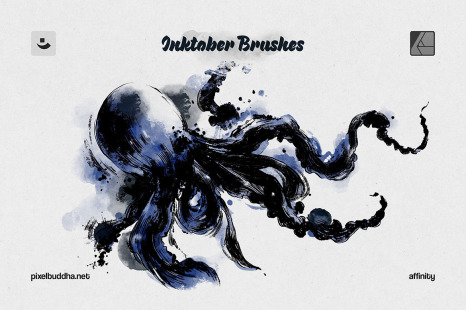 Inktober Affinity Brushes