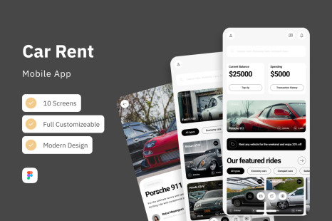 Heim - Car Rent App