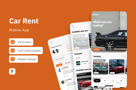 Poppa - Car Rent App