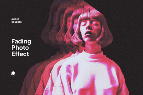 Multiplied Fading Photo Effect