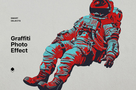 Graffiti Pop Art Photo Effect